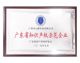 廣東省知識(shí)產(chǎn)權(quán)示范企業(yè)